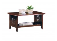 COFFEE TABLE RIZE REF CT1020 RECTANGLE EBONY WALN